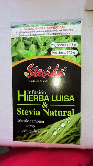 HIERBA LUISA & STEVIA NATURAL