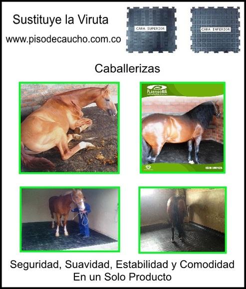 Piso de caucho