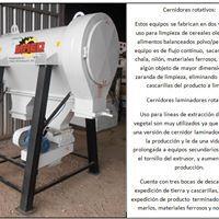 CERNIDORES ROTATIVOS, CERNIDORES LAMINADORES DE OLEAGINOSAS