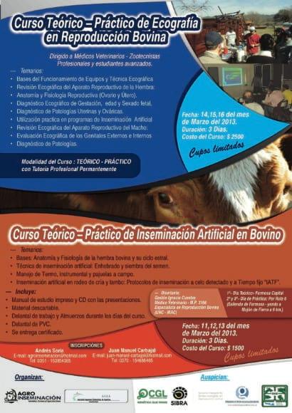 Cursos de Inseminación Artificial y Ecografia