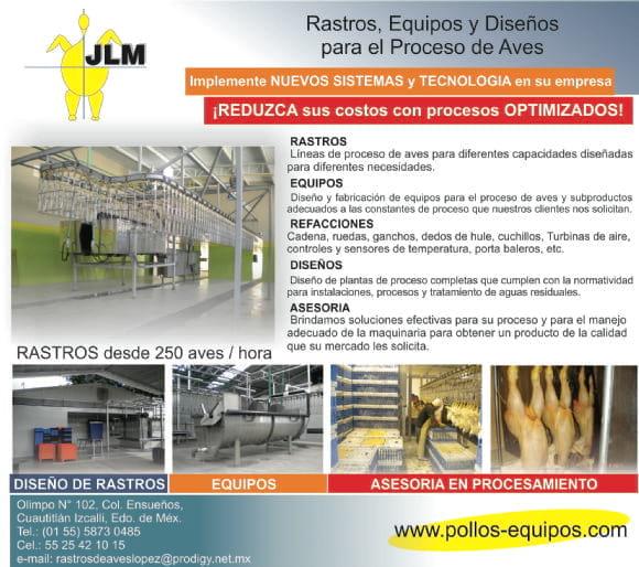 Rastros y equipos para pollos
