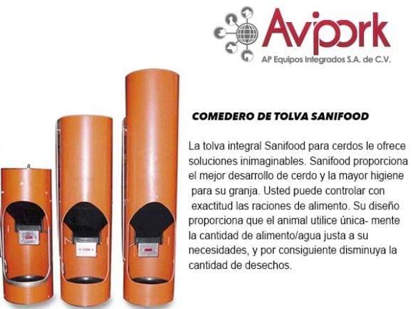 Comedero de Tolva Sanifood