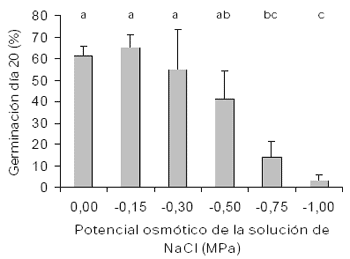Respuesta a la temperatura, el potencial agua y la salinidad de semillas de Jatropha curcas. L. - Image 5