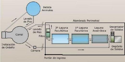 Qué hacemos con los efluentes del tambo, Reutilización de agua de la placa de refrescado - Image 9