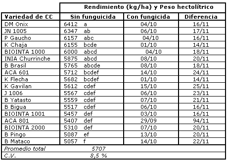 Evaluación de variedades de trigo en condiciones de alta productividad. - Image 2
