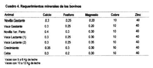 Los minerales en la reproducción bovina - Image 5