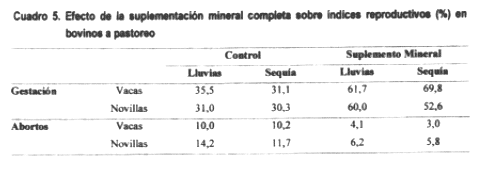 Los minerales en la reproducción bovina - Image 10