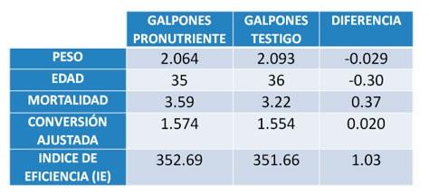 Efecto los pronutrientes sobre los parámetros productivos y mortalidad en broilers - Image 2