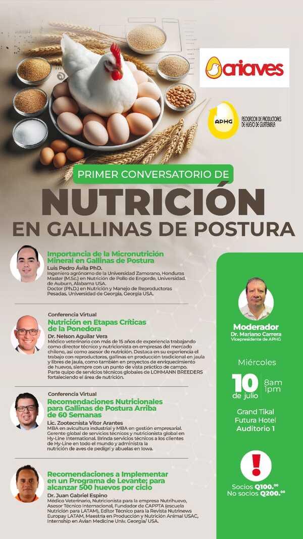 Nutrición en Gallinas de Postura: Conversatorio de Hy-Line y Criaves - Image 1