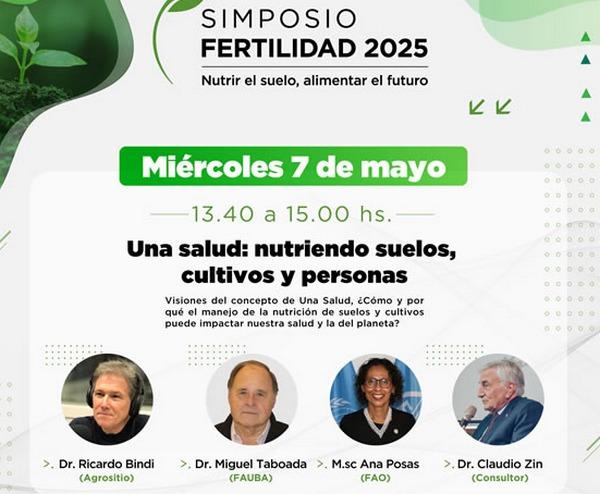 Simposio FERTILIDAD 2025 - Una Salud: Nutriendo suelos, cultivos y personas - Image 2