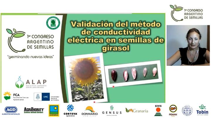 Girasol: Validar el método de conductividad eléctrica