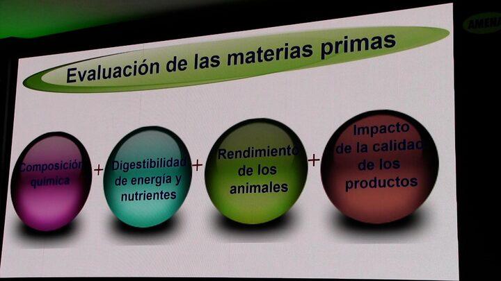 Evaluación de materias primas para cerdos