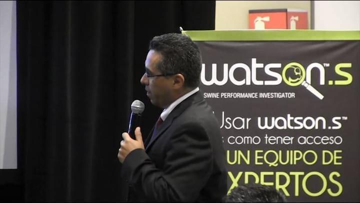 Soluciones más rentables en Cerdos: Uso del programa Watson S. Video de Alvaro Rojo