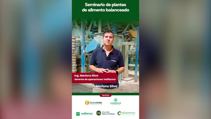 Pelletización, optimización del costo de energía: Seminario "Eficiencia, Tecnología y Futuro en la Producción de Alimentos Balan