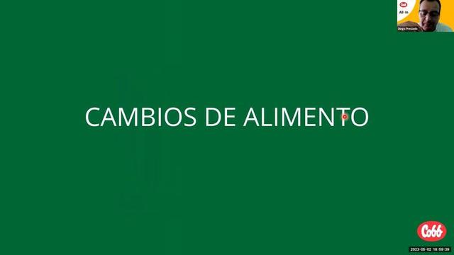 Cambio de alimento en Reproductora de pollo de engorde