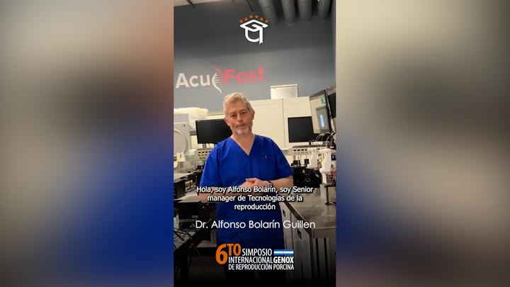 Tecnologías de la reproducción porcina, Dr. Alfonso Bolarín