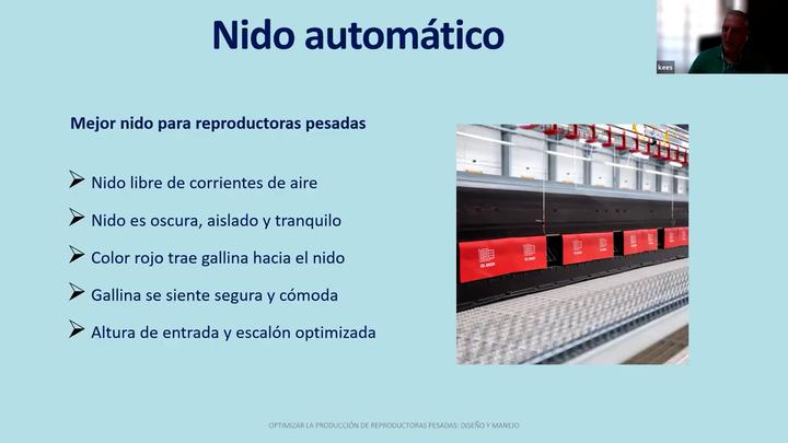 Sistema de nidos automáticos
