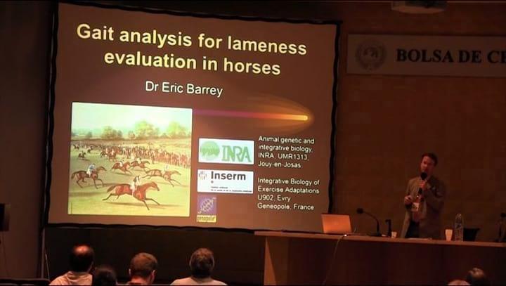 Evaluación y Cuantificación de cojeras: Equimetrix. Eric Barrey
