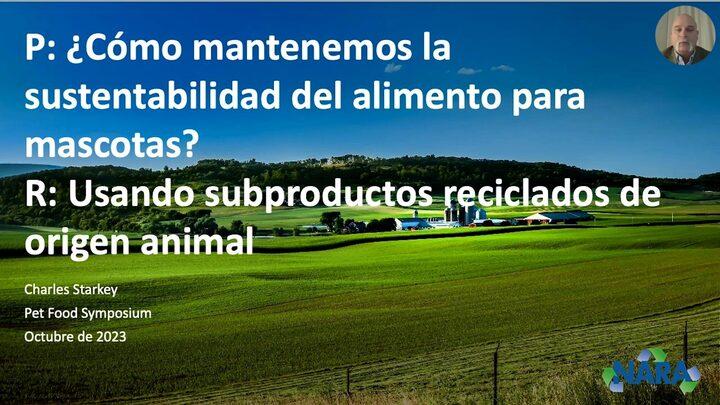 Rendering: Sustentabilidad del alimento para mascotas