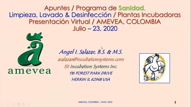 Programa de Sanidad en Plantas Incubadoras