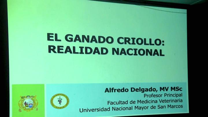 El ganado criollo: Realidad Nacional