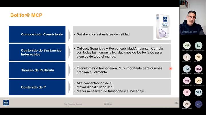 Fuente de fósforo única: Composición y contenido