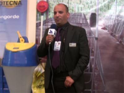 Equipamiento para granja de cerdos: Alirio Barrios (Rotecna) en Porciandina 2009