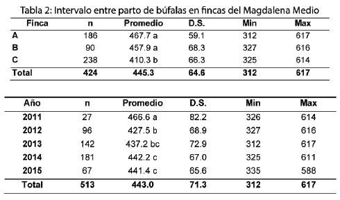 Factores ambientales que afectan el intervalo entre partos en búfalas para carne en el magdalena medio colombiano. - Image 2