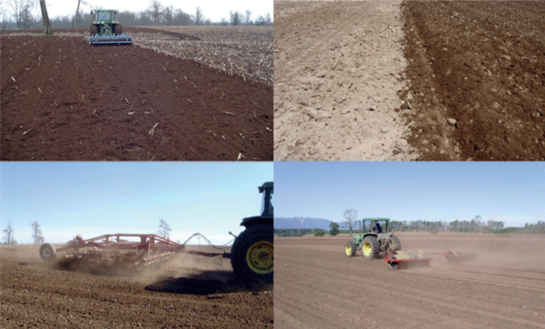 Incorporación de rastrojos, aplicación de enmienda calcárea, preparación de cama de semilla y paso de rodón son labores que permiten un buen establecimiento del maíz.