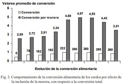 Evaluación del consumo de morera fresca (Morus alba) en reproductoras porcinas mestizas - Image 4