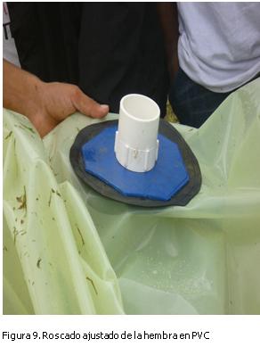 Instalación y operación de una válvula para salida de lodos en biodigestores plásticos - Image 9