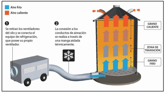 Evaluación de la aireación y refrigeración artificial de trigo almacenado en diferentes regiones climáticas - Image 1