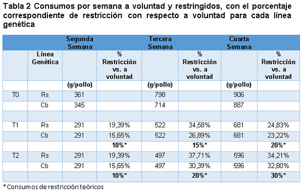 Evaluacion de la restriccion alimenticia y su efecto en la ascitis aviar en dos lineas geneticas de pollos en la sabana de Bogotá - Image 2