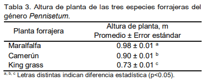 Producción y calidad forrajera de tres especies del género Pennisetum en el Valle Altoandino de Ancash - Image 7