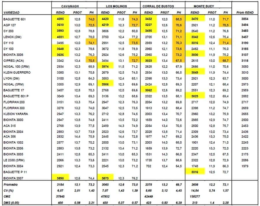 Evaluación de cultivares de trigo en campo de productores durante el año 2012 - Image 2