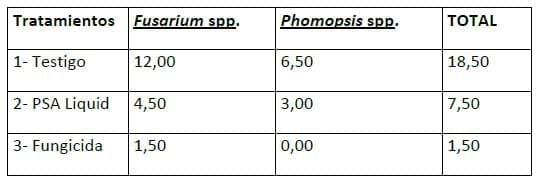 Evaluación del producto Biagro PSA Liquid para el control de hongos patógenos en semilla de soja - Image 3