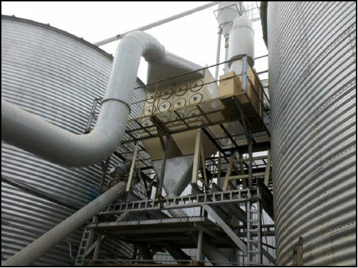 Sistema de aspiración de polvo en la descarga de granos - Image 2