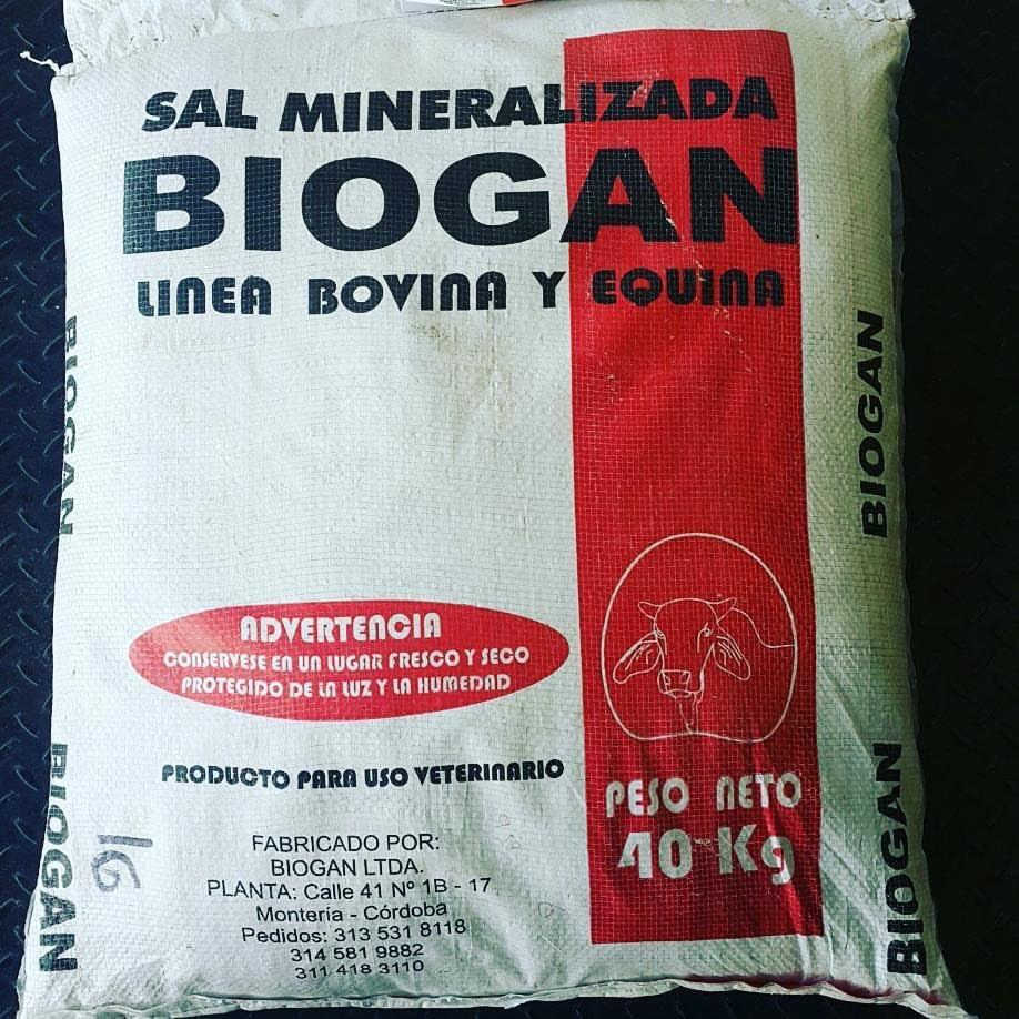 Sal mineralizada BIOGAN  - 1