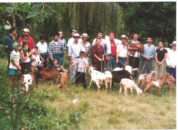 Programa de Fomento Caprino Sol de Oriente en Curiti Santander, Colombia