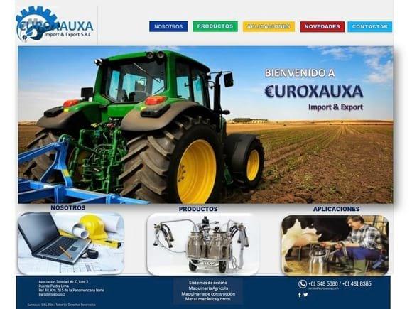 EUROXAUXA IMPORT & EXPORT MAQUINARIA PARA ORDEÑO