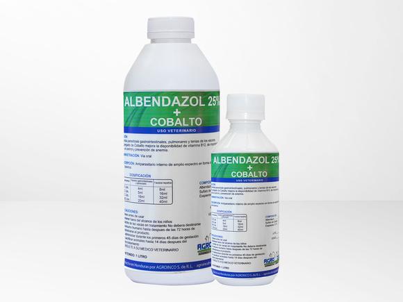 ALBENDAZOL 25% + Cobalto