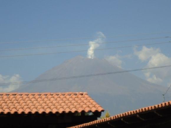 inmediaciones del Volcan Popocateptl en mexico