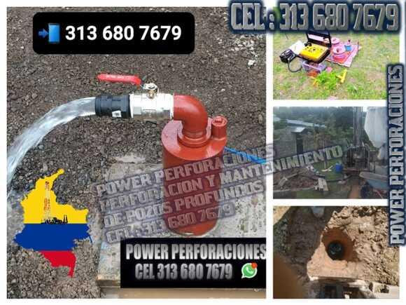 Perforacion de pozos profundos  Estudios geoelectricos para la búsqueda de agua subterránea Mantenimiento de pozos profundos Venta de bombas y motores sumergibles  Servicio nacional Empresa Colombiana Celular: 313 680 7679