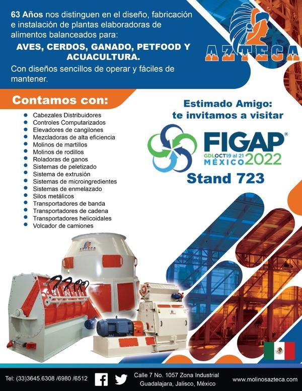 Fabricación e Instalación de Plantas de Alimentos Balanceados - Molinos Azteca en FIGAP 2022 - Image 1