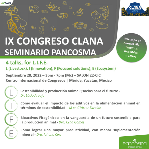 IX Congreso CLANA: Seminario Pancosma - Image 1