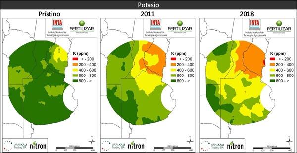 Argentina - Potasio, un nutriente que viene mostrando deficiencias - Image 4