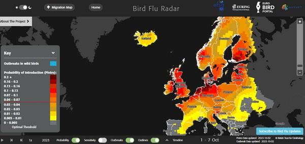 Europa - El Radar de la influenza aviar - Image 1