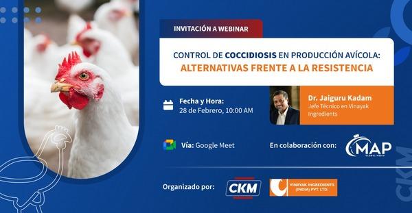 Webinar: Control de coccidiosis en producción avícola, alternativas frente a la resistencia - Image 1