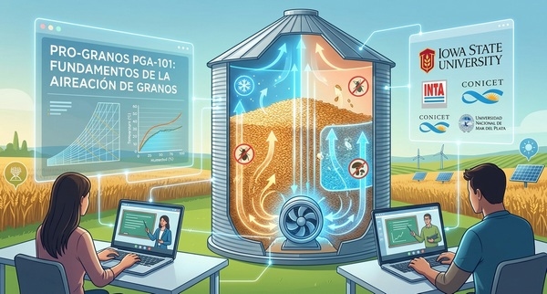 Postcosecha de granos, PGA-101: Fundamentos de la aireación... - Image 1