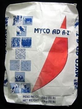 Adsorbentes de micotoxinas MYCO-AD A-Z (Toxfree - MycoAD ZT - COBIND AZ)